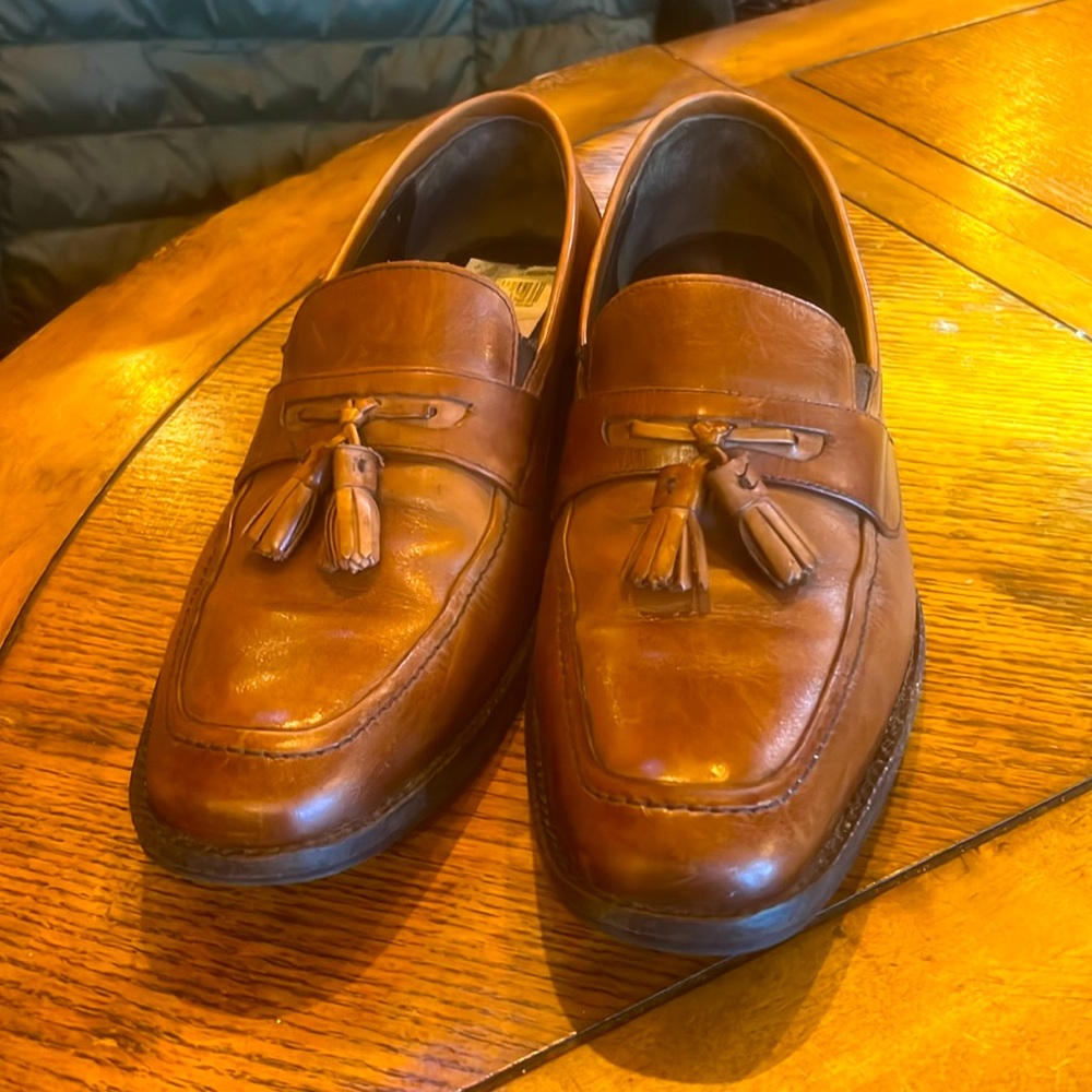 Johnston & Murphy Brown Leather Dress Shoes 9M